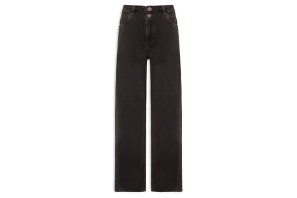 Calça Feminina Jeans B Sobretinto - Marrom