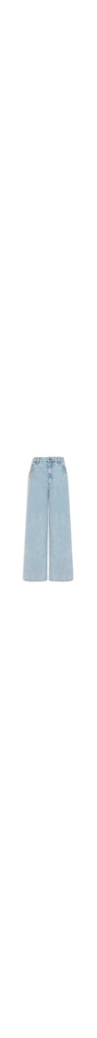 Calça Feminina Jeans Baggy - Azul