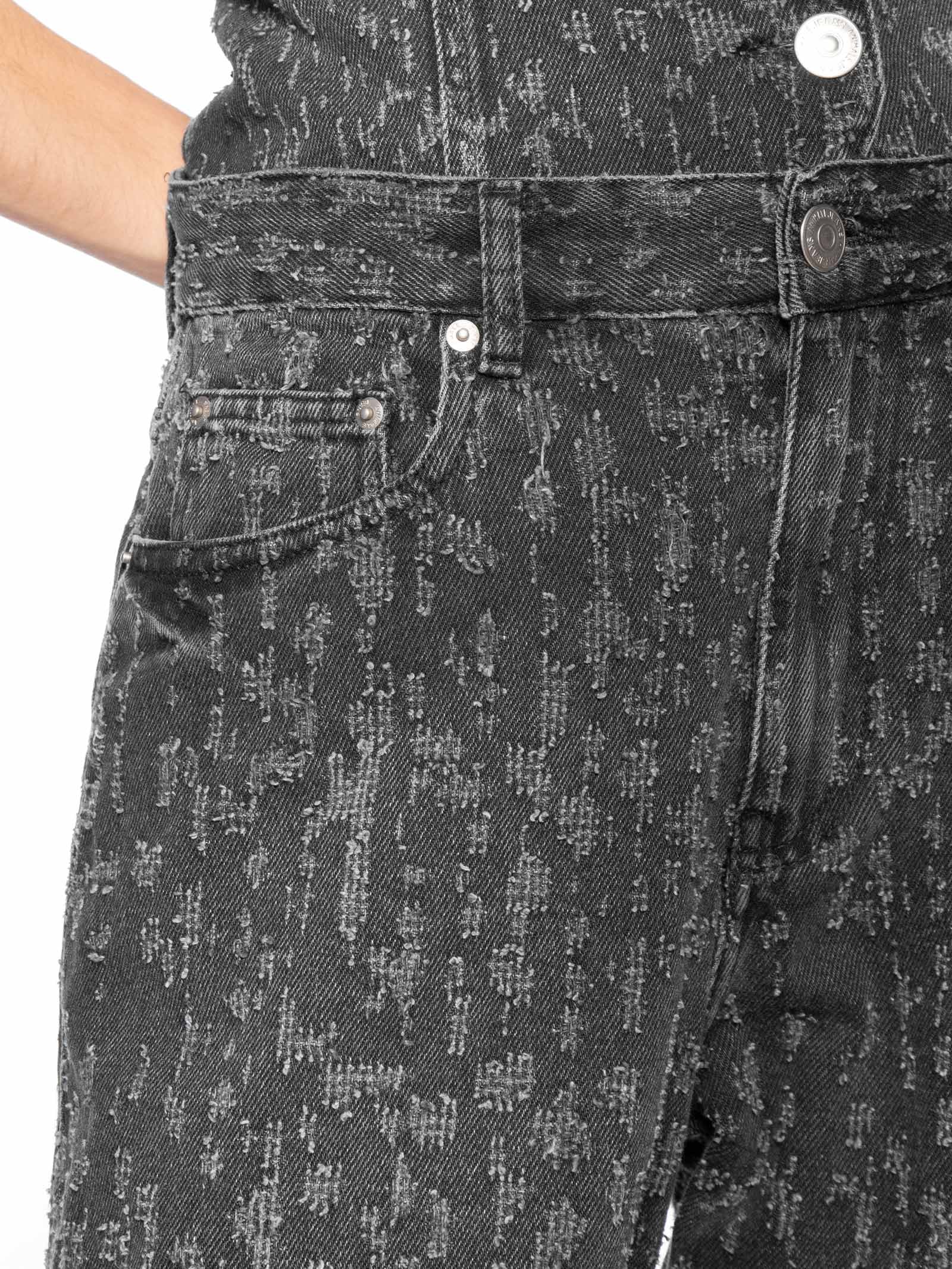 Calça Feminina Jeans Ballon Preto Animale Jeans