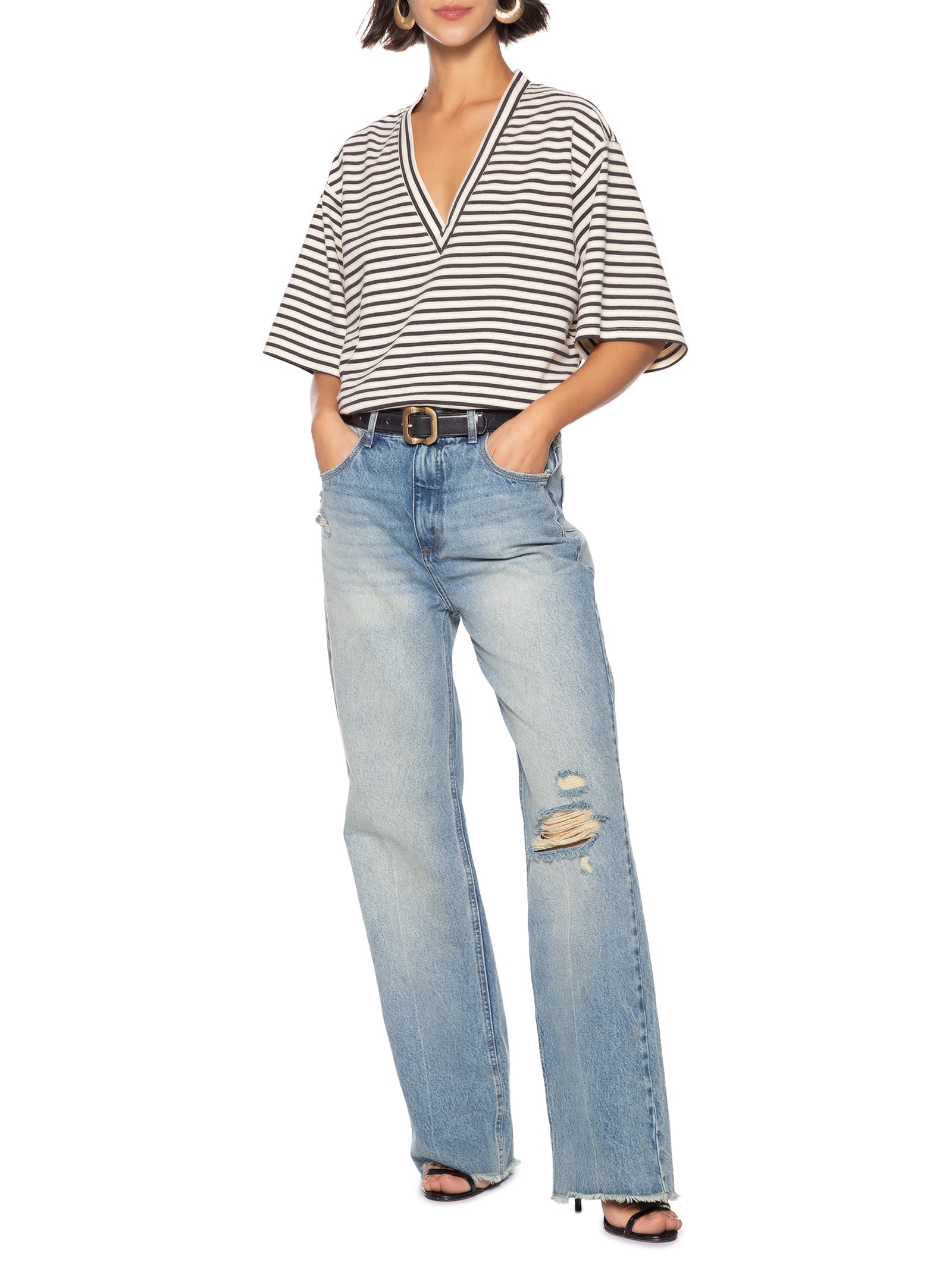 Calça Feminina Jeans Barcelona Azul Colcci Jeans