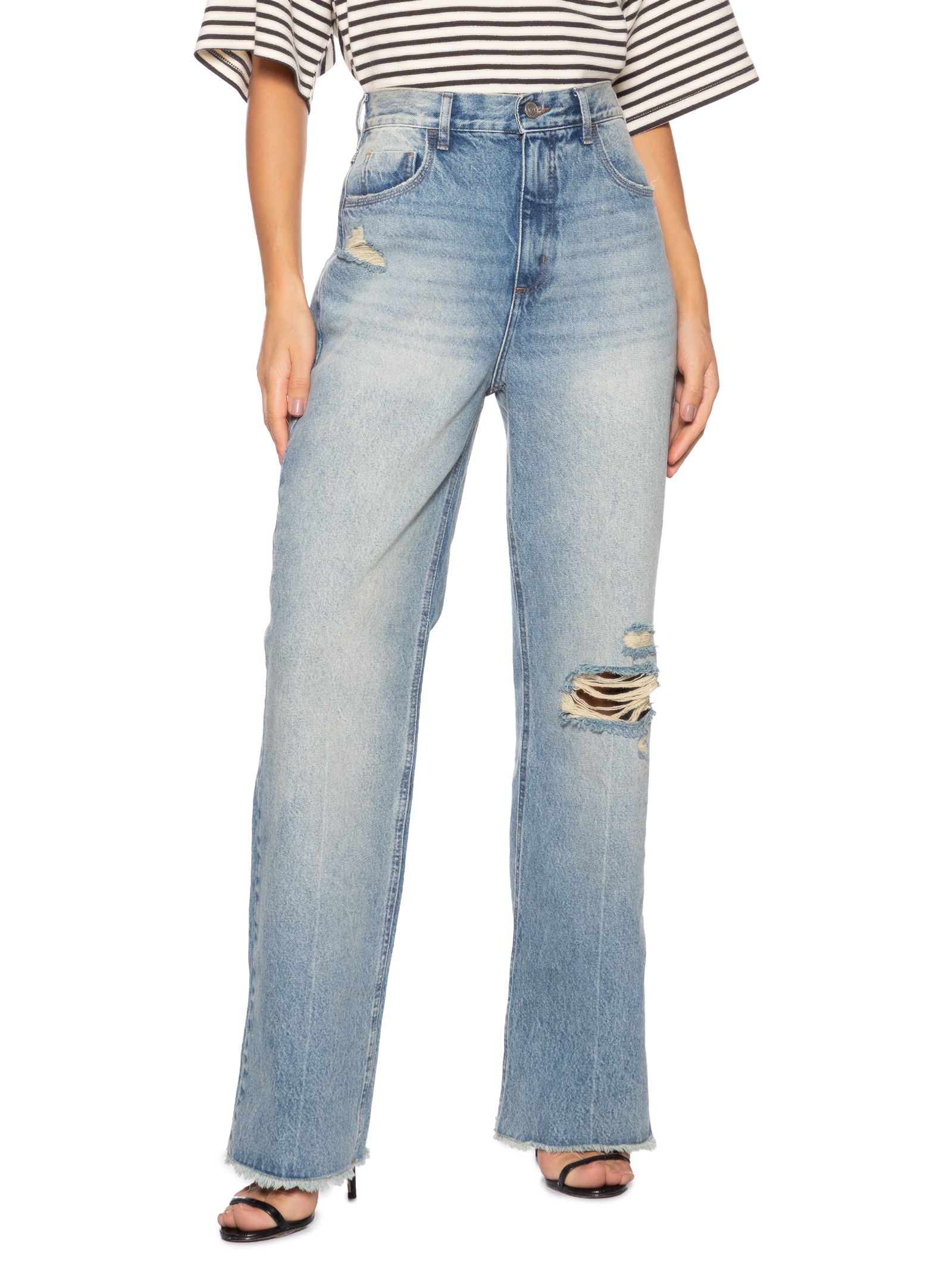 Calça Feminina Jeans Barcelona Azul Colcci Jeans