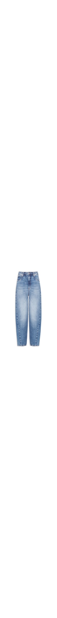 Calça Feminina Jeans Barril - Azul