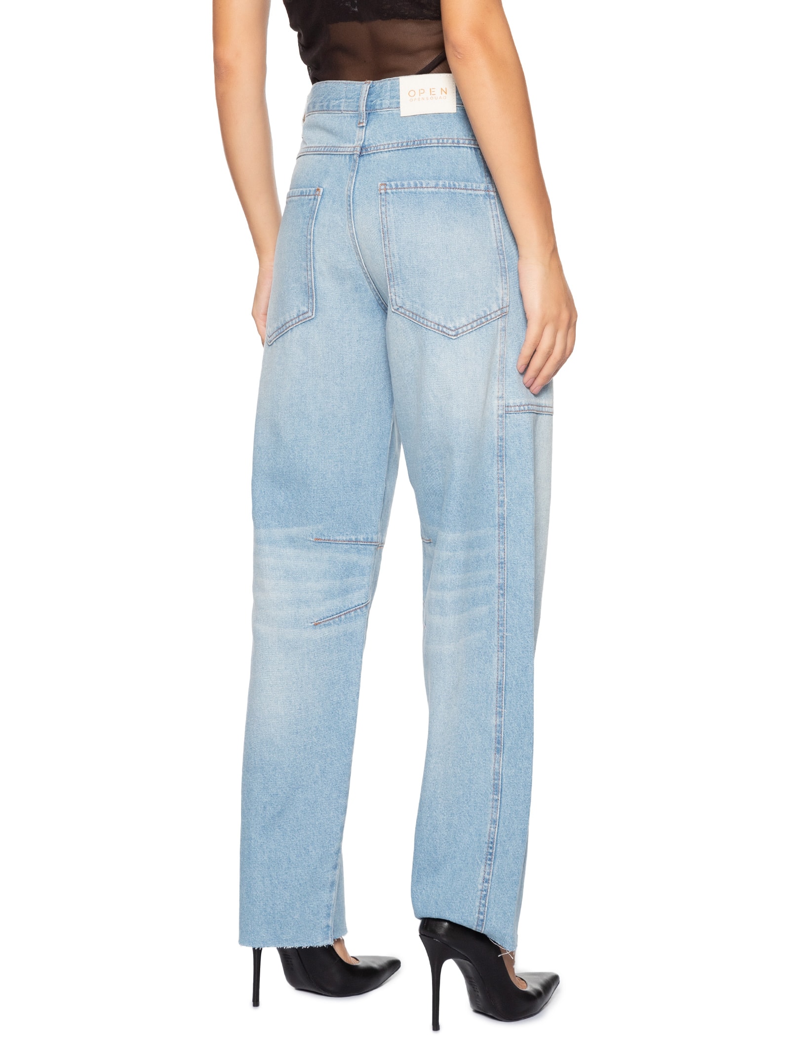 Calça Feminina Jeans Basic Comfort Azul Open