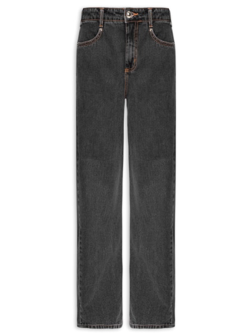 Calça Feminina Jeans Basic Comfort - Preto