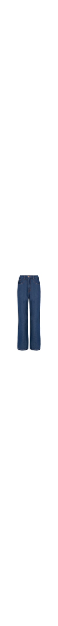Calça Feminina Jeans Basic Dark - Azul