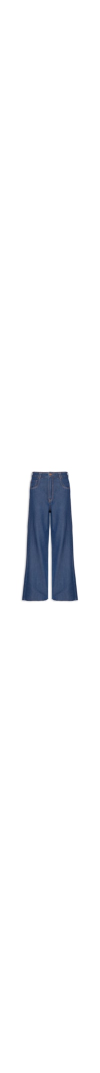Calça Feminina Jeans Básica Intense - Azul