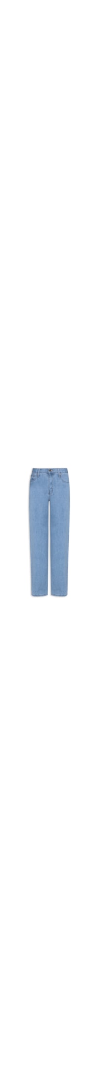 Calça Feminina Jeans Básica Reta - Azul