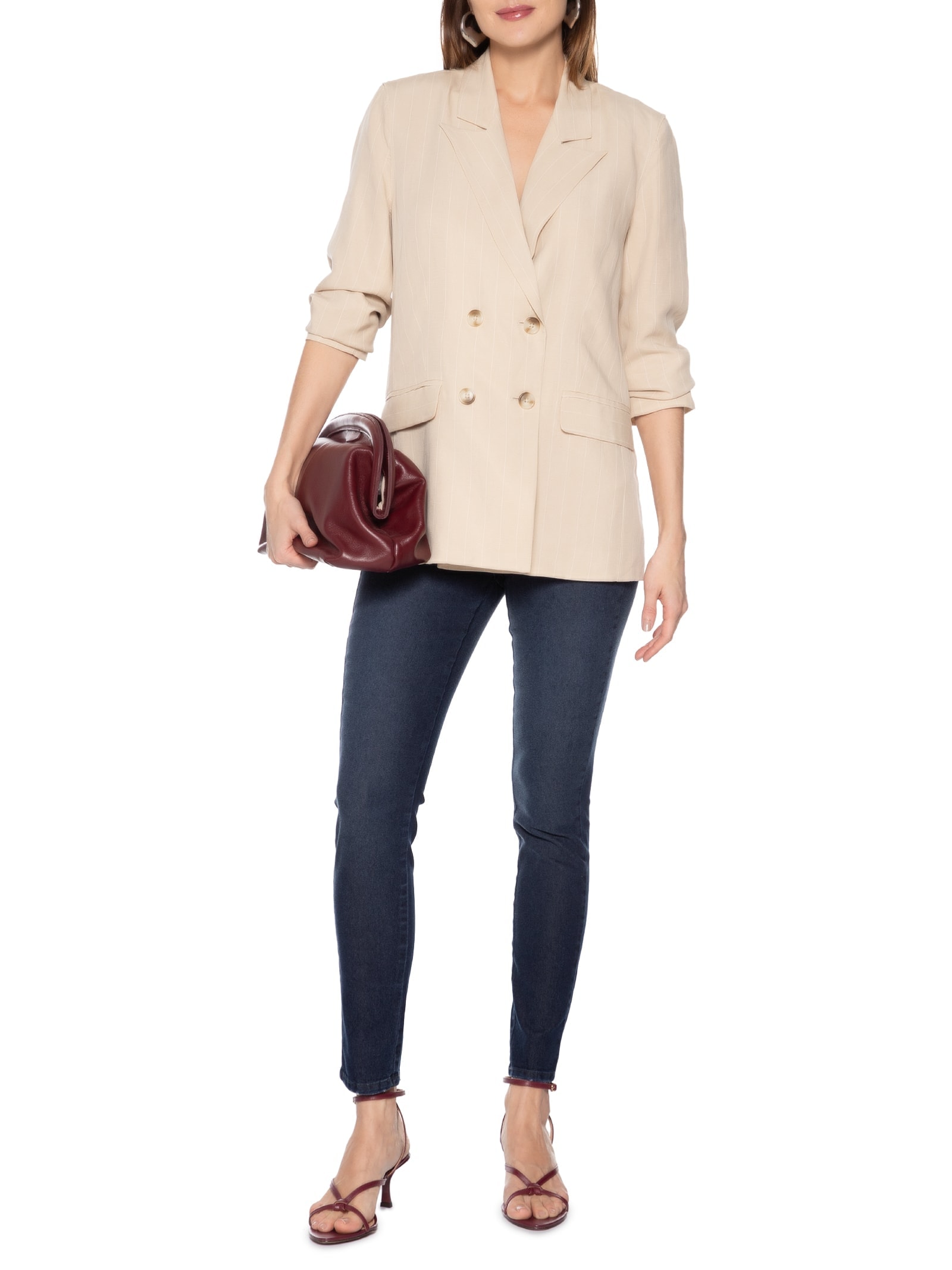 Calça Feminina Jeans Bia Azul Colcci