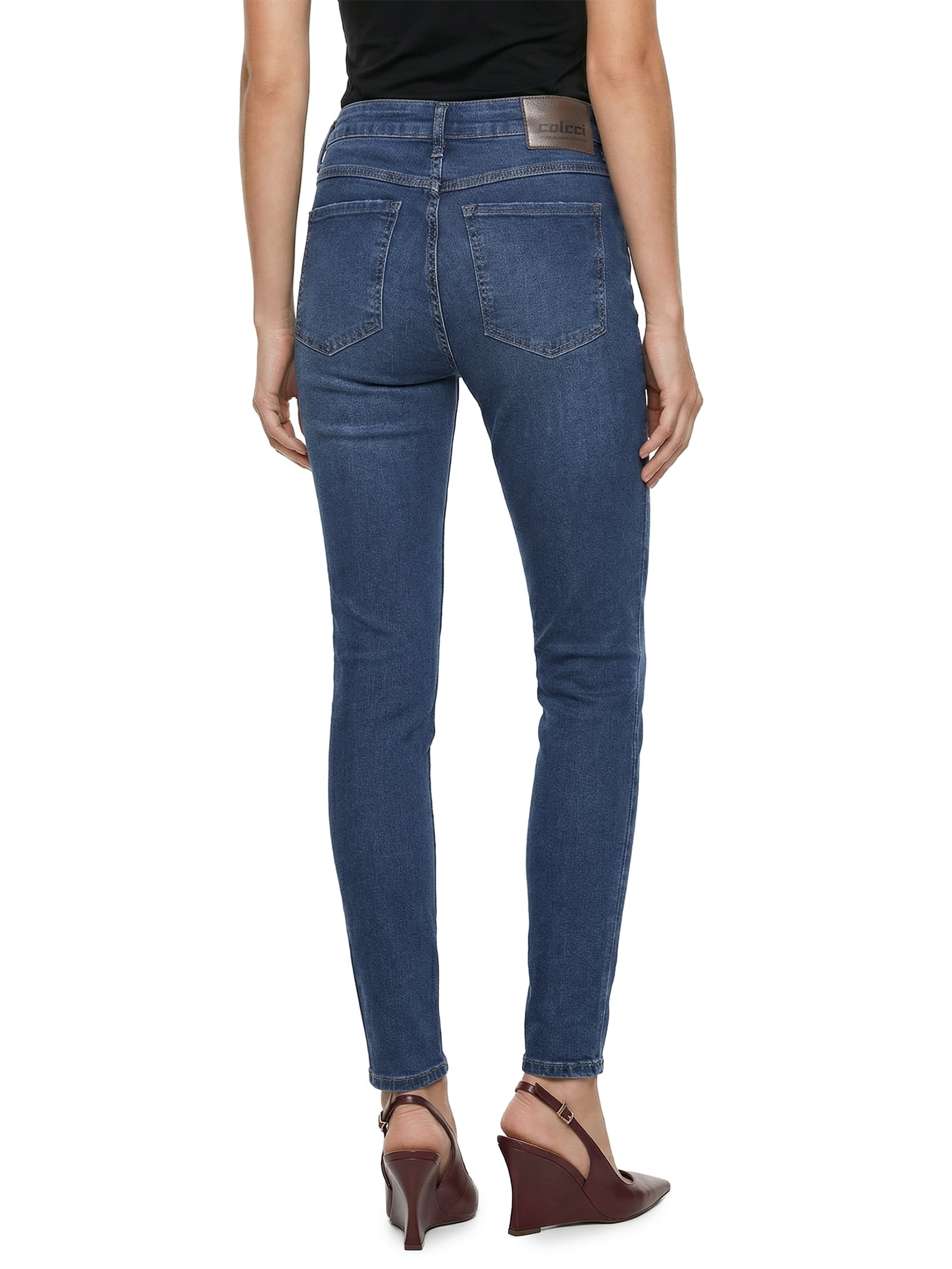 Calça Feminina Jeans Bia Azul Colcci