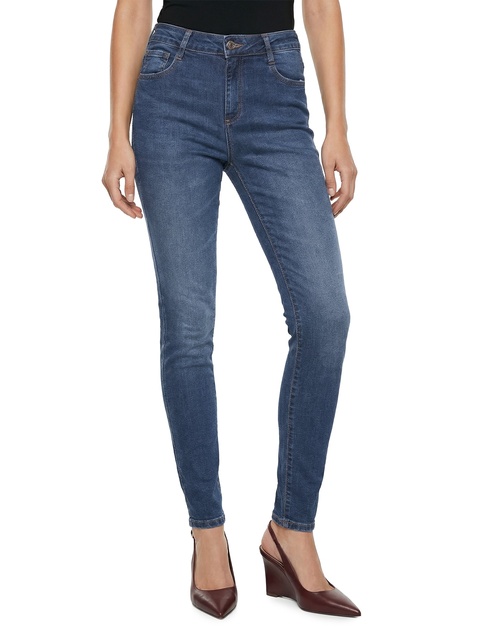 Calça Feminina Jeans Bia Azul Colcci