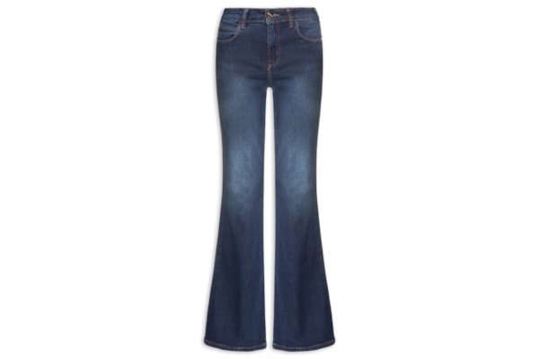 Calça Feminina Jeans Bia Flare - Azul