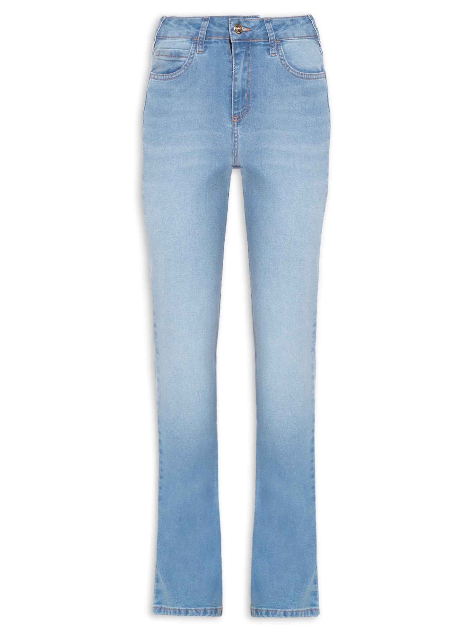 Calça Feminina Jeans Bia Reta Azul Colcci