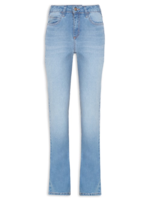 Calça Feminina Jeans Bia Reta – Azul