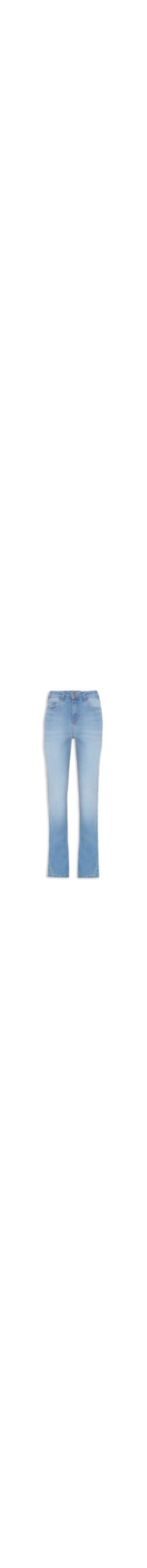 Calça Feminina Jeans Bia Reta - Azul