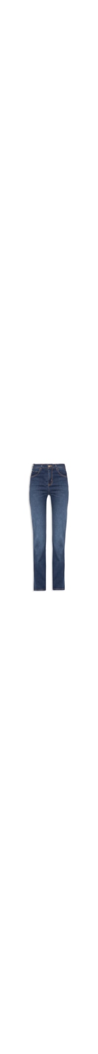 Calça Feminina Jeans Bia Reta – Azul