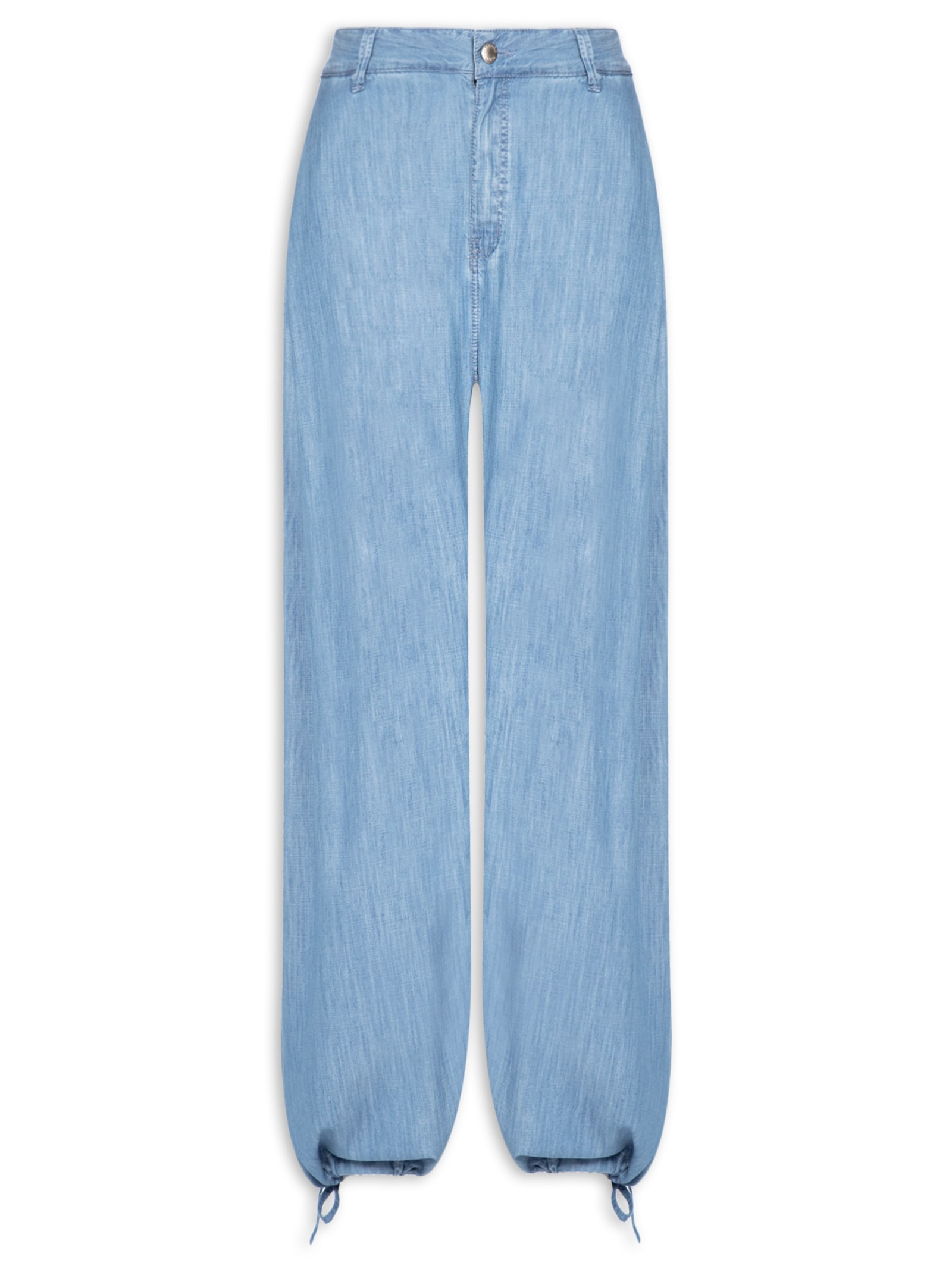 Calça Feminina Jeans Boho Azul Farm