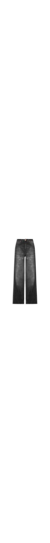 Calça Feminina Jeans Boot 70s Black Pespontos - Preto