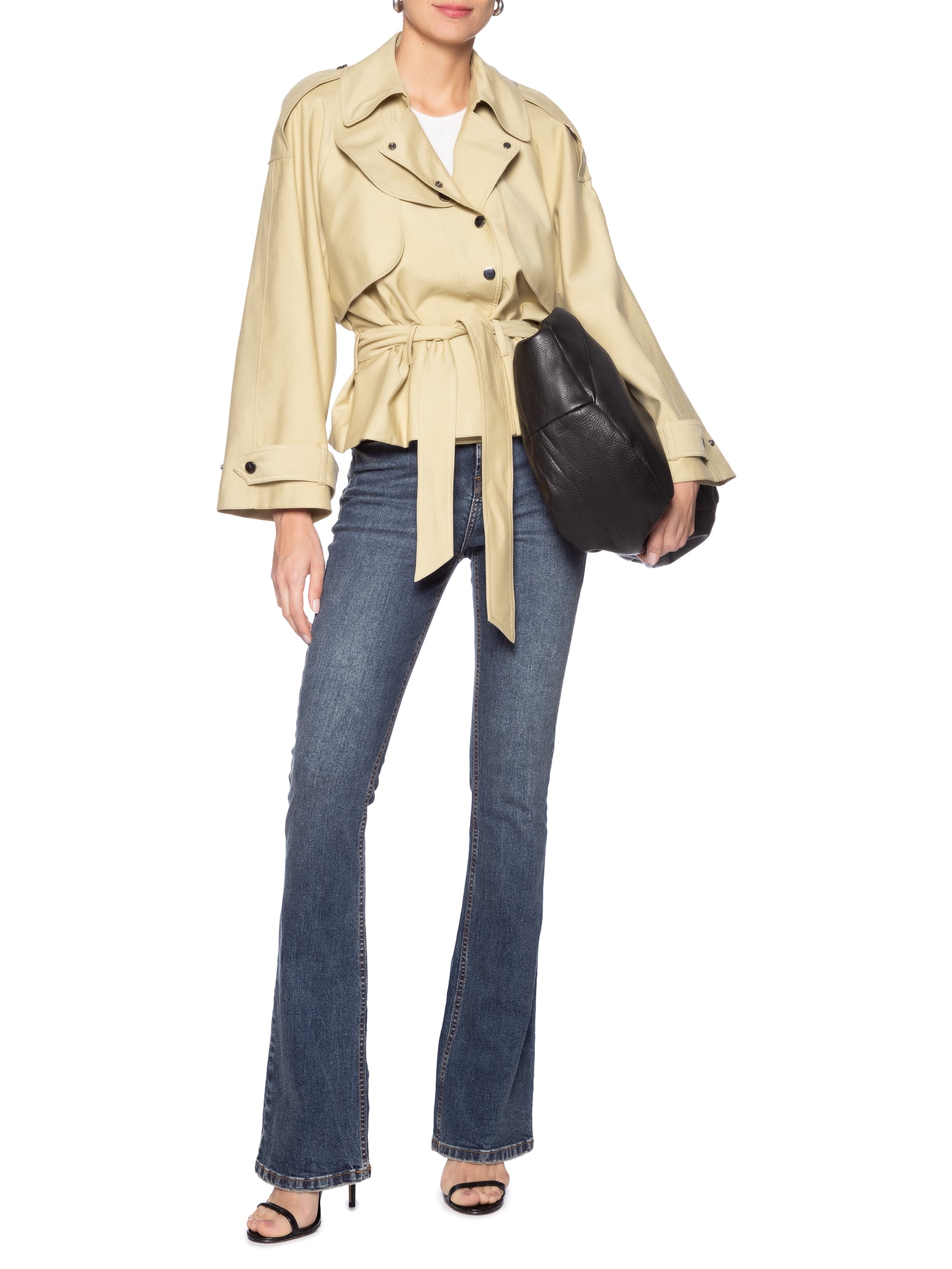 Calça Feminina Jeans Boot Basic High Azul Animale Jeans