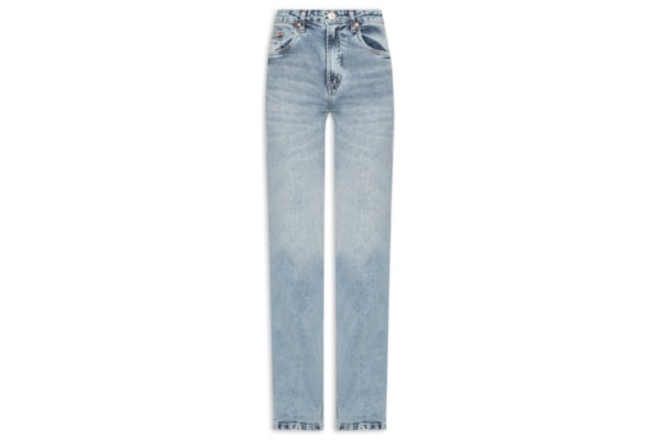 Calça Feminina Jeans Boot Basic Midi - Azul