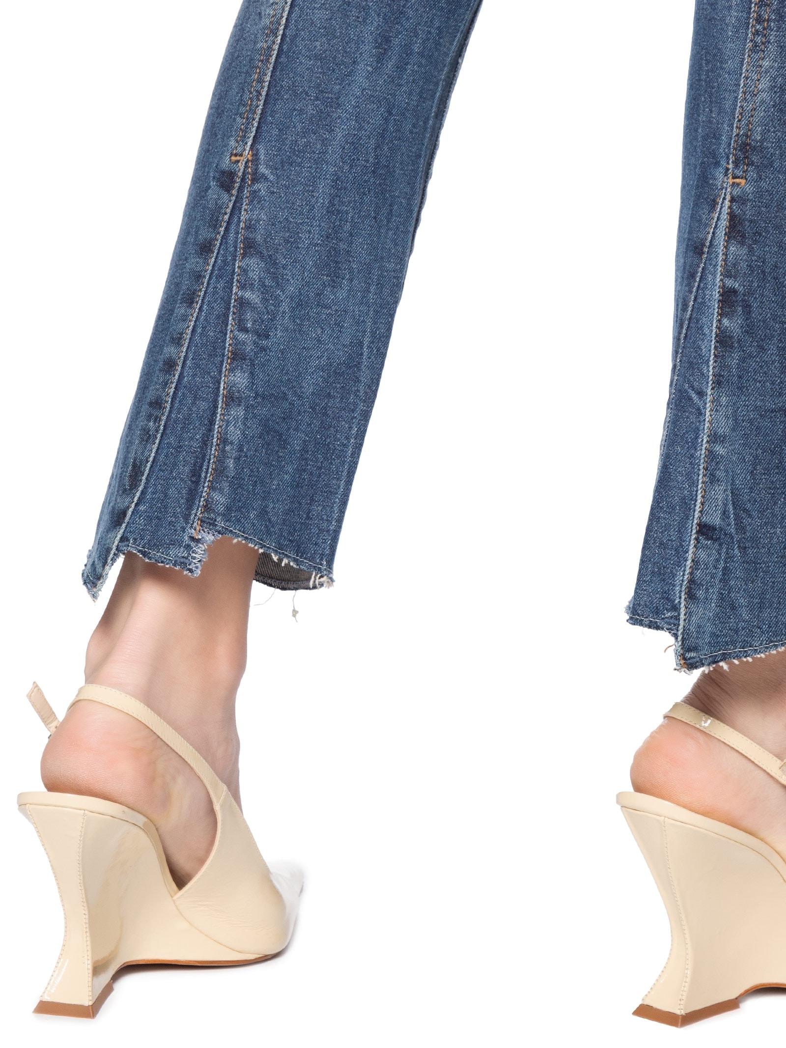 Calça Feminina Jeans Boot Capri Cool Marcação Azul Animale Jeans