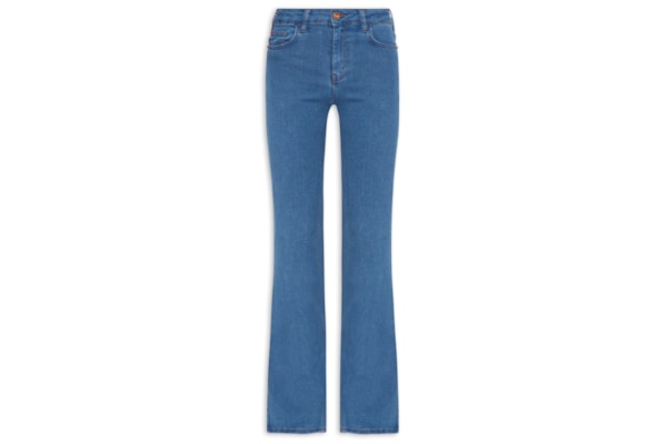 Calça Feminina Jeans Boot Cut - Azul
