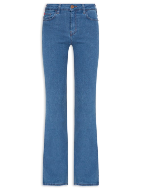 Calça Feminina Jeans Boot Cut – Azul