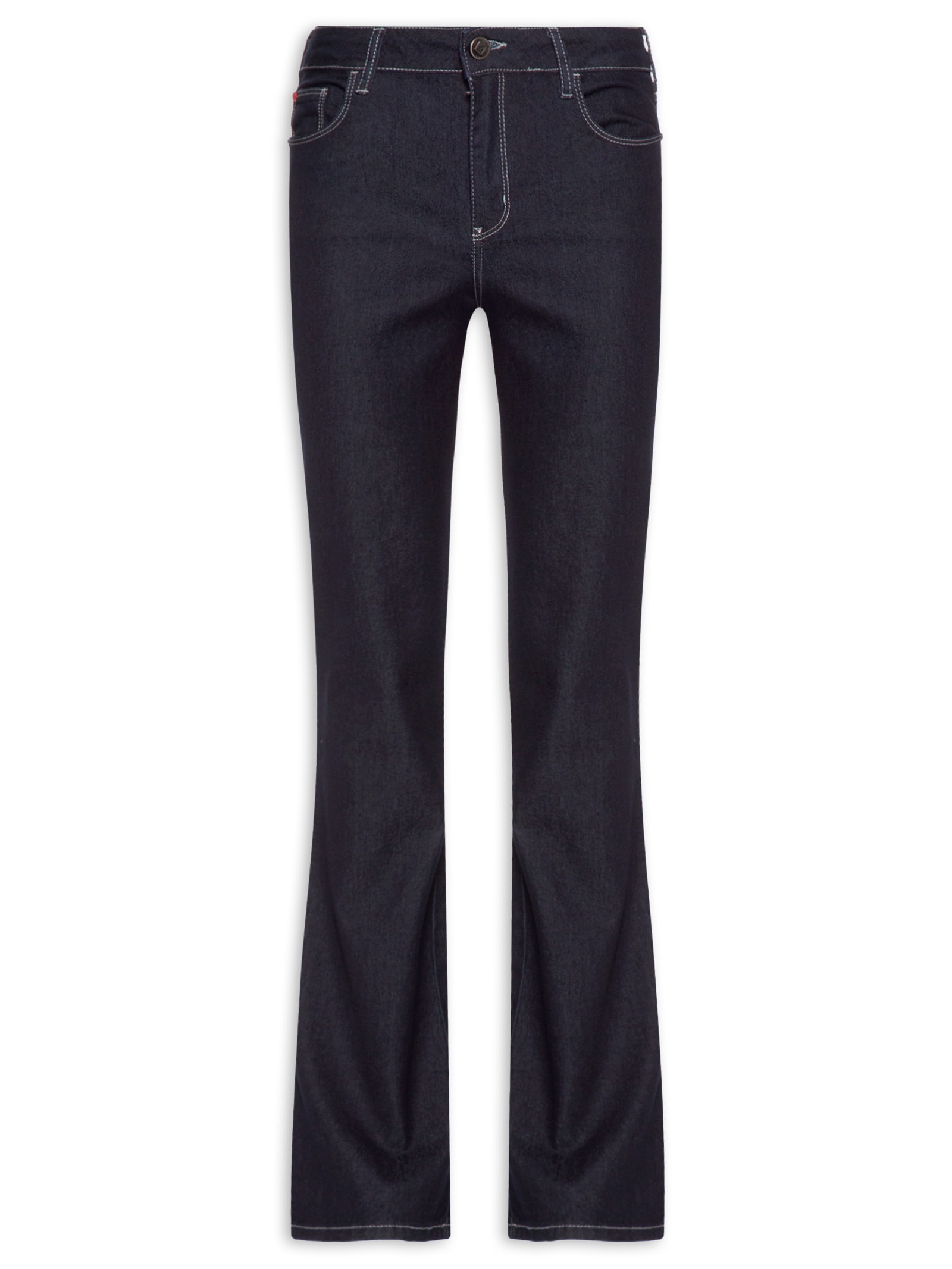 Calça Feminina Jeans Boot Cut Azul Forum