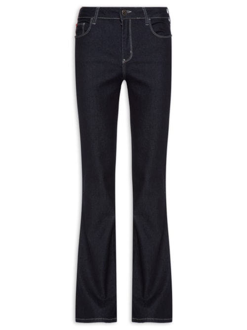 Calça Feminina Jeans Boot Cut – Azul