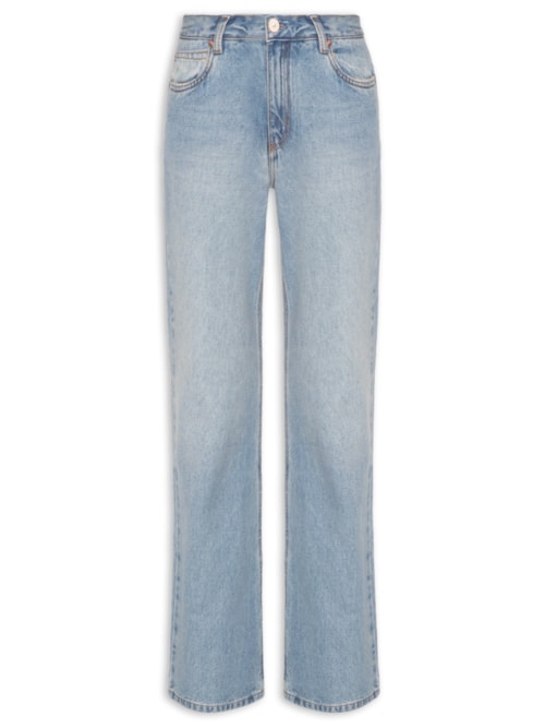 Calça Feminina Jeans Boot Cut Vintage – Azul