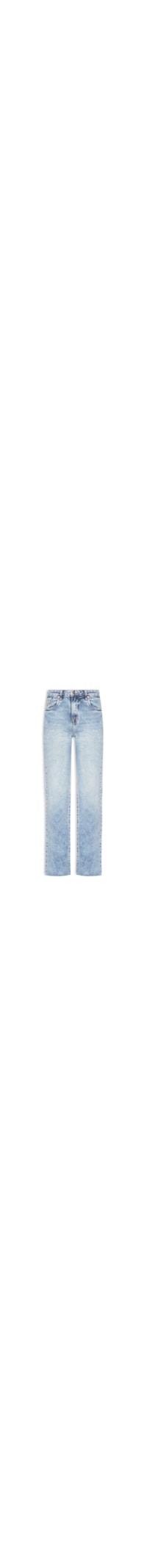 Calça Feminina Jeans Boot Vintage Barra A Fio - Azul