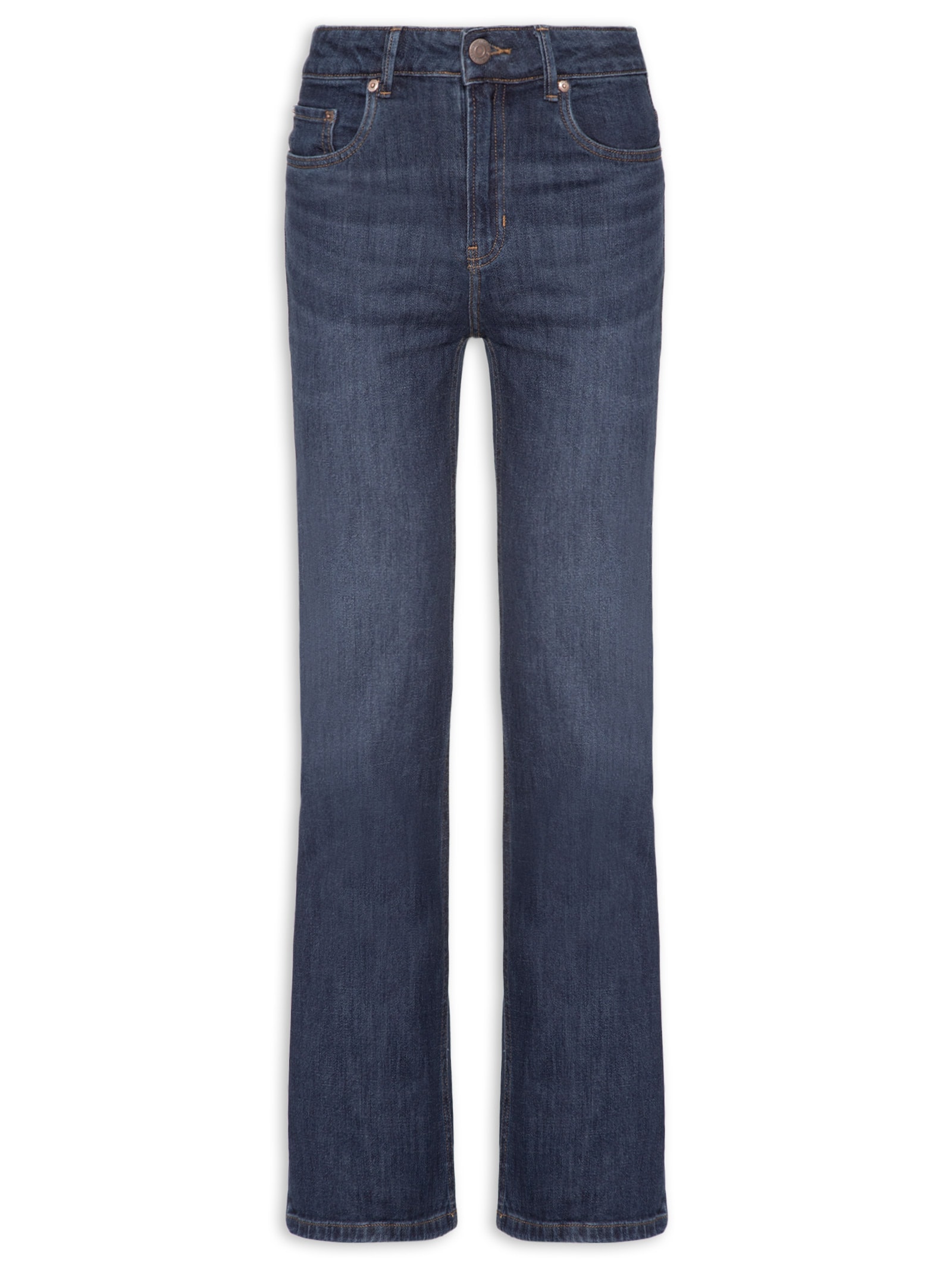 Calça Feminina Jeans Boot Vintage Escuro Azul Animale Jeans