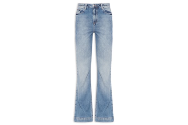 Calça Feminina Jeans Boot Vintage Médio - Azul