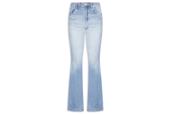Calça Feminina Jeans Bootcut Nova York Basic - Azul