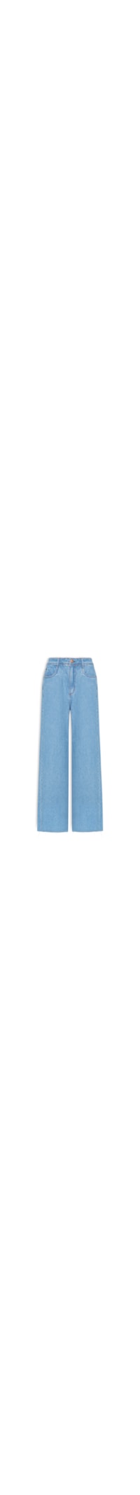 Calça Feminina Jeans Boyfriend Fenda - Azul