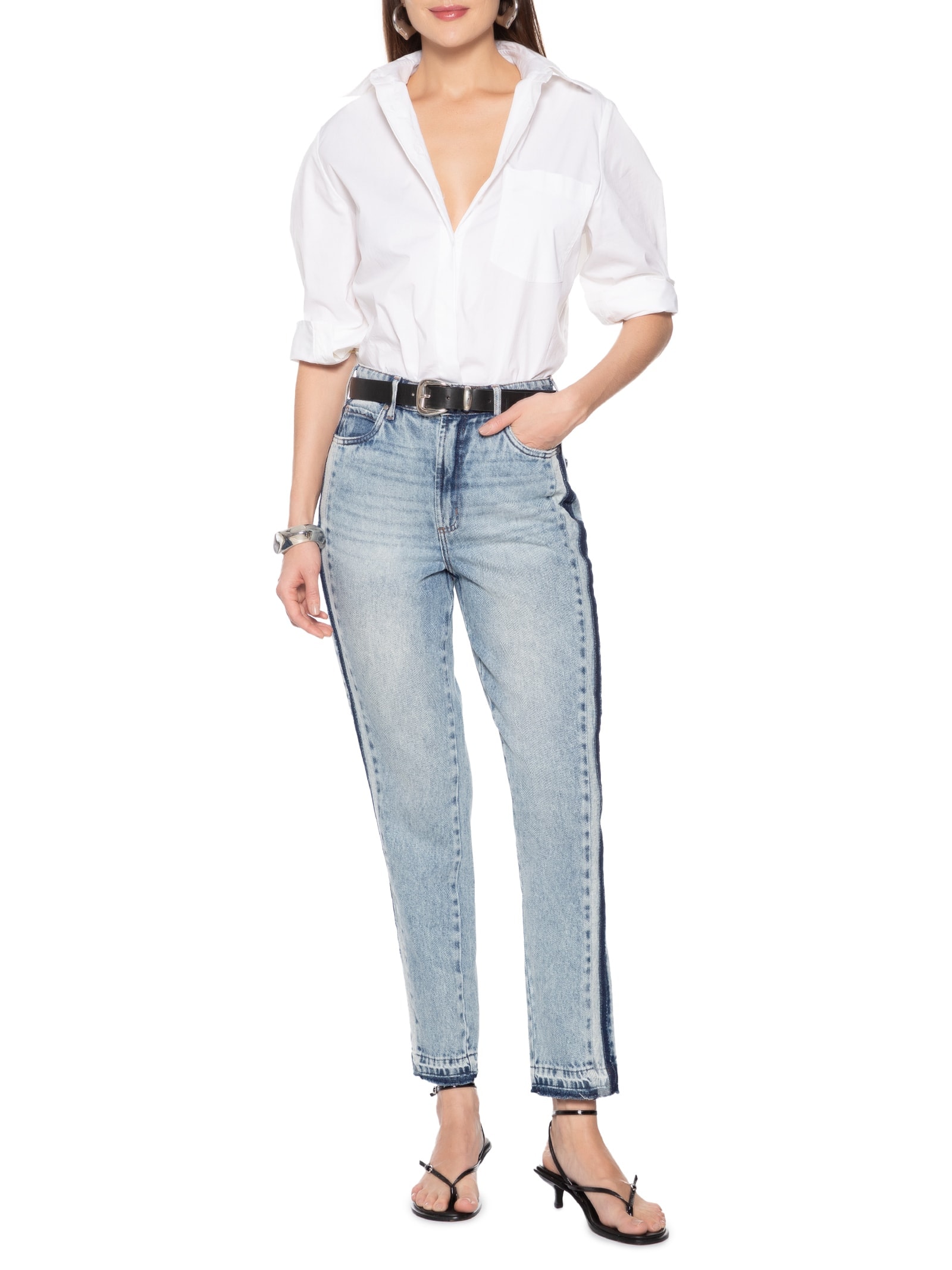 Calça Feminina Jeans Bruna Azul Colcci