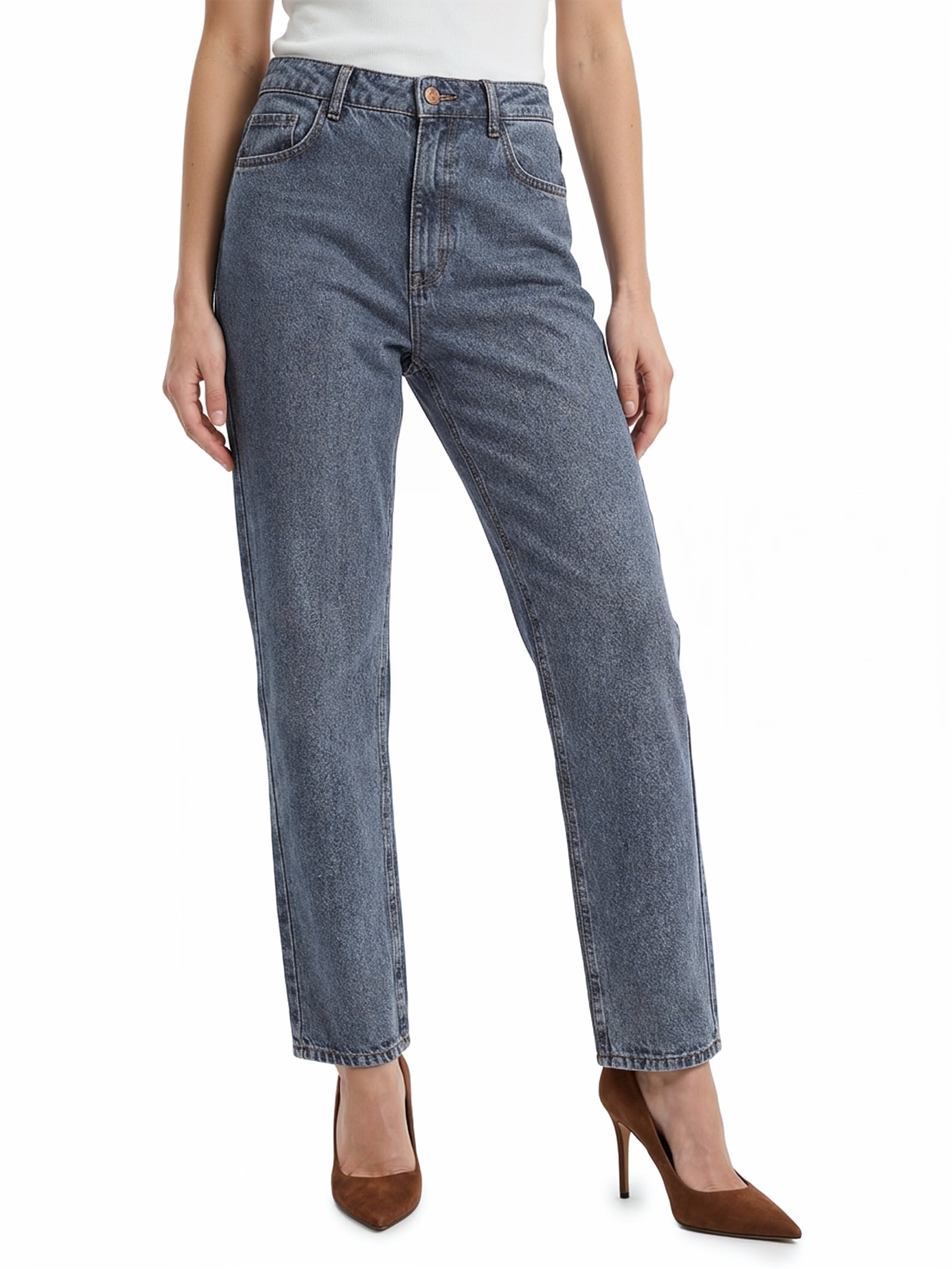Calça Feminina Jeans Bruna Azul Colcci