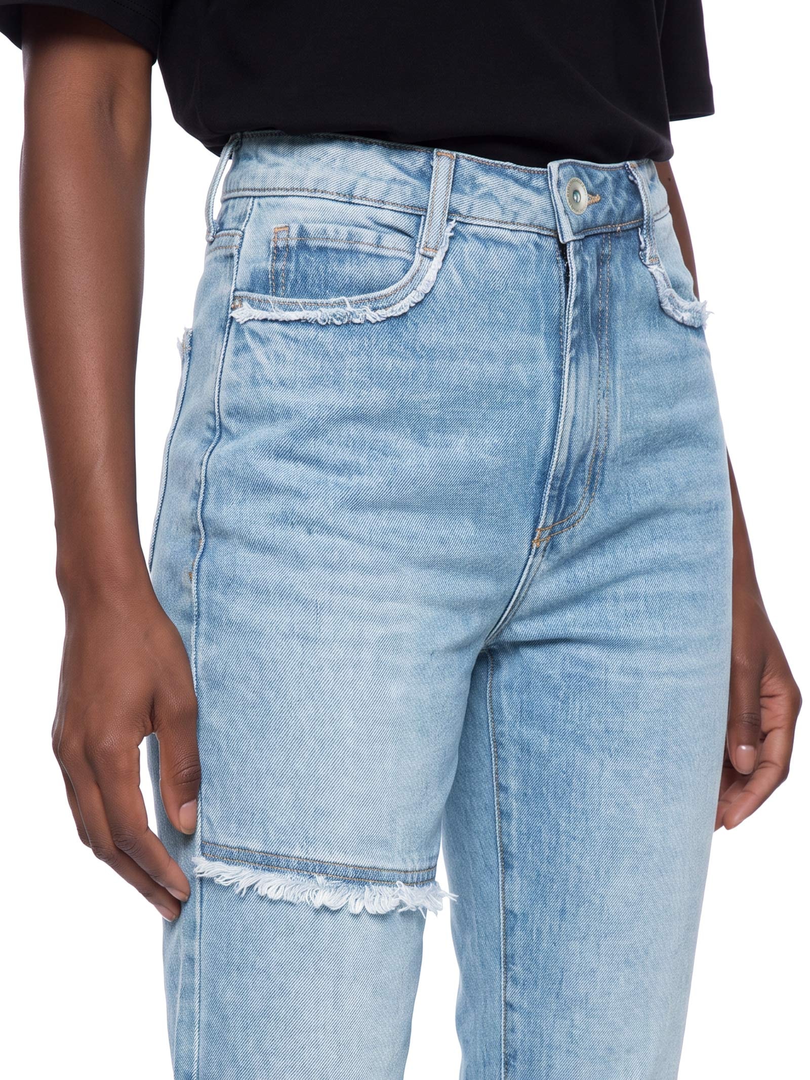 Calça Feminina Jeans Bruna Azul Colcci