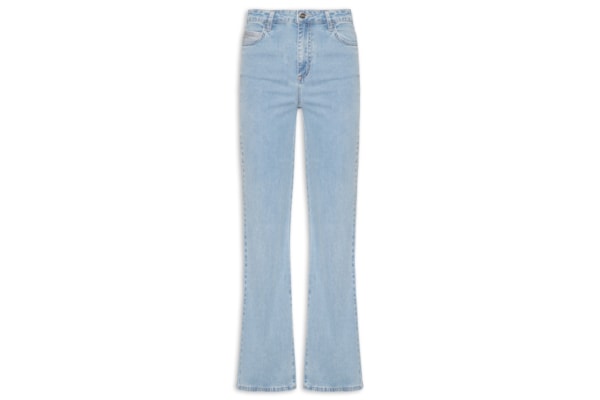 Calça Feminina Jeans Bruna Boot Cut - Azul