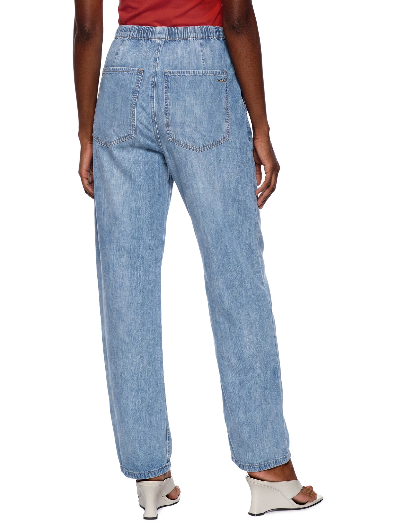 Calça Feminina Jeans Bruna Low – Azul Colcci
