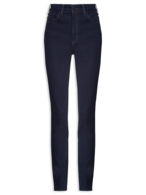 Calça Feminina Jeans Bruna Strech - Azul