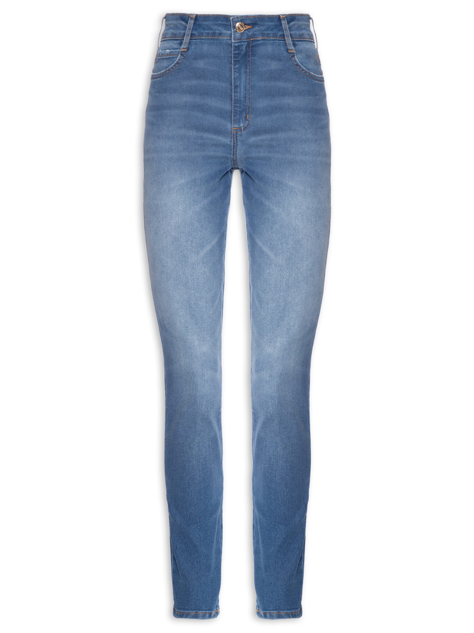 Calça Feminina Jeans Bruna Stretch Azul Colcci