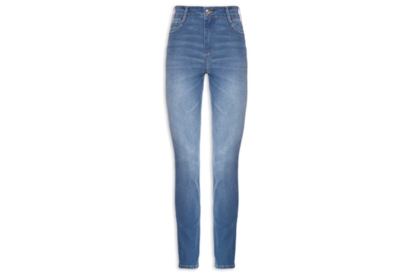 Calça Feminina Jeans Bruna Stretch - Azul