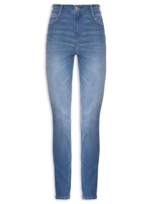 Calça Feminina Jeans Bruna Stretch - Azul