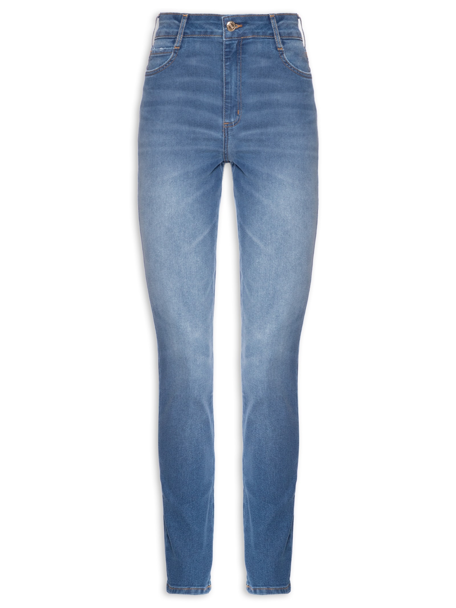 Calça Feminina Jeans Bruna Stretch Azul Colcci