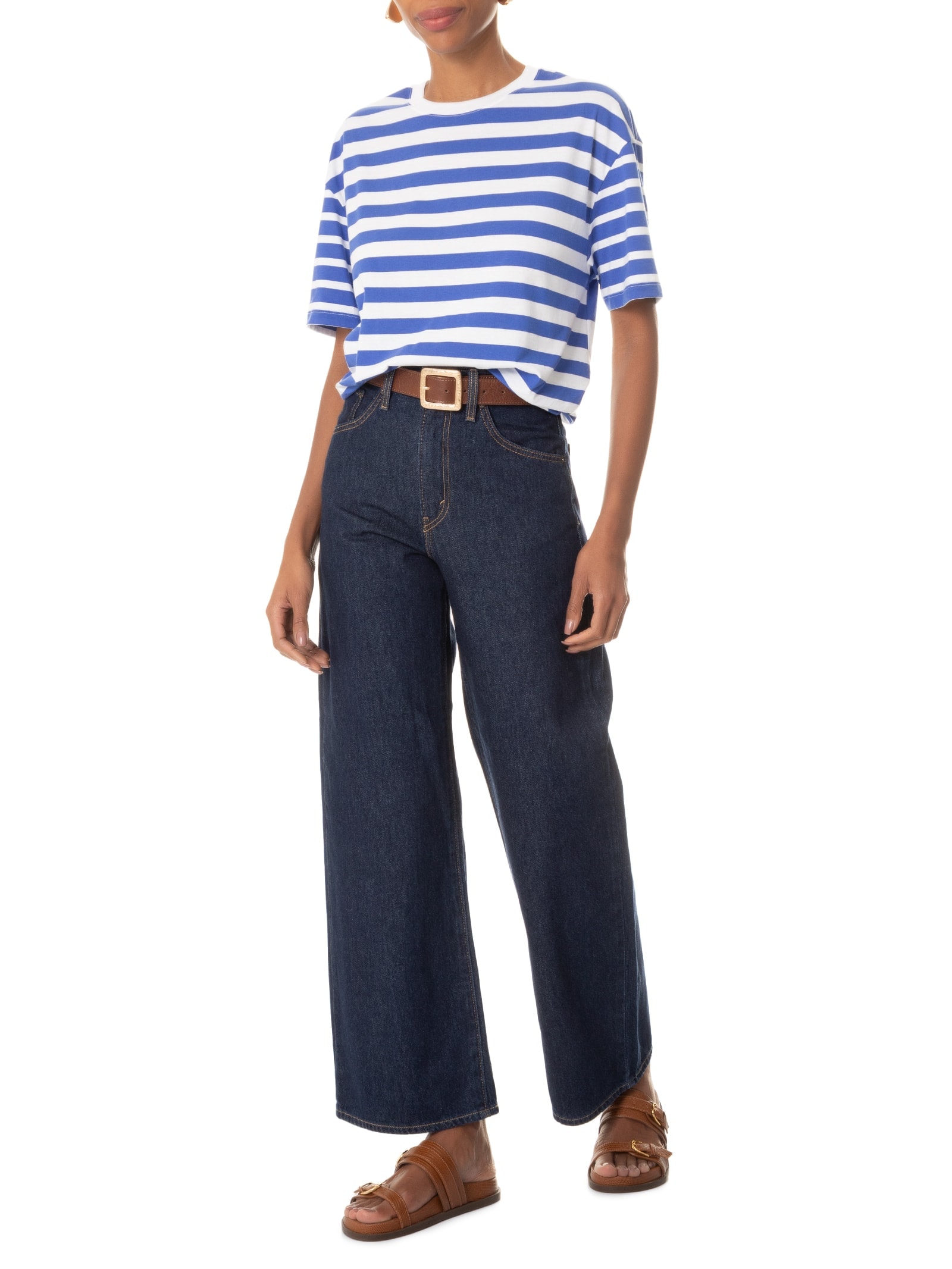 Calça Feminina Jeans Cinch Baggy Azul  Levi's