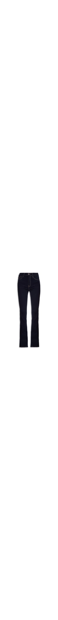 Calça Feminina Jeans Cintura Alta Boot Cut - Azul