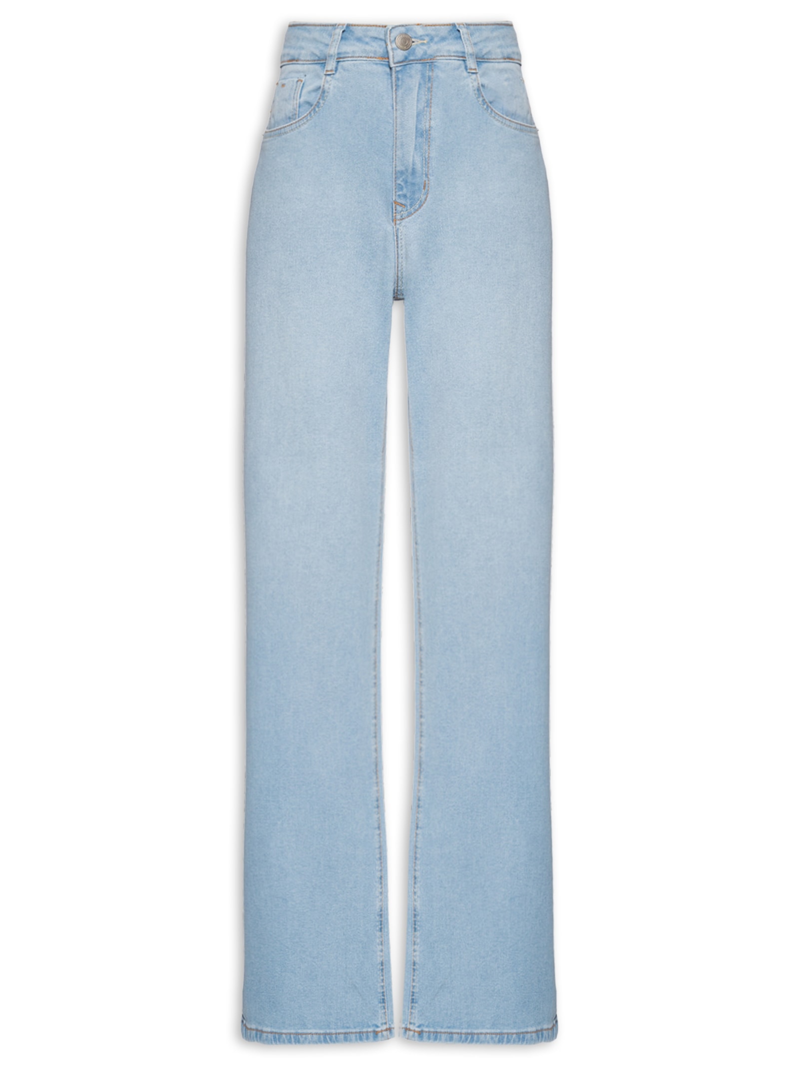 Calça Feminina Jeans Claro Azul Lez A Lez