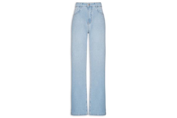 Calça Feminina Jeans Claro - Azul