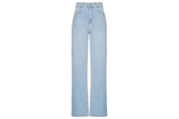 Calça Feminina Jeans Claro - Azul