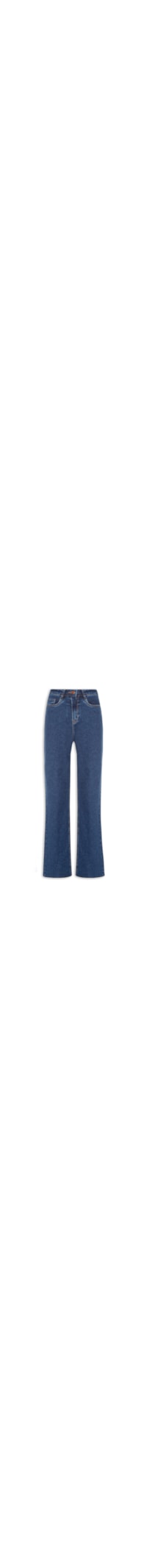 Calça Feminina Jeans Com Elastano - Azul